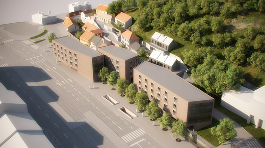 Architektonická studie - Buďánka 02